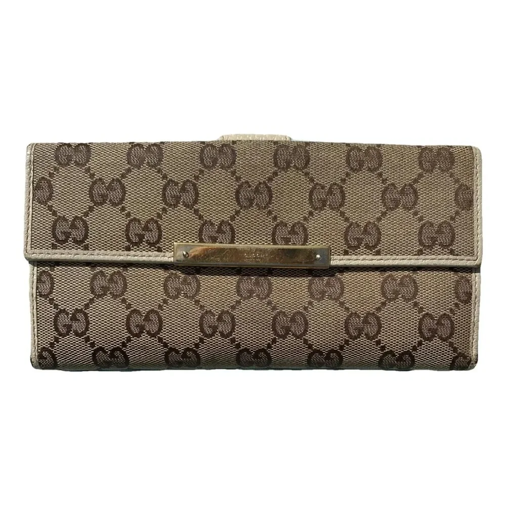 Authentic Gucci Original GG Print Double Sided Wallet